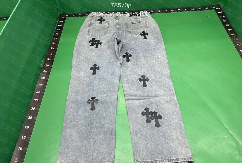 Calça Jeans Chrome Hearts 4