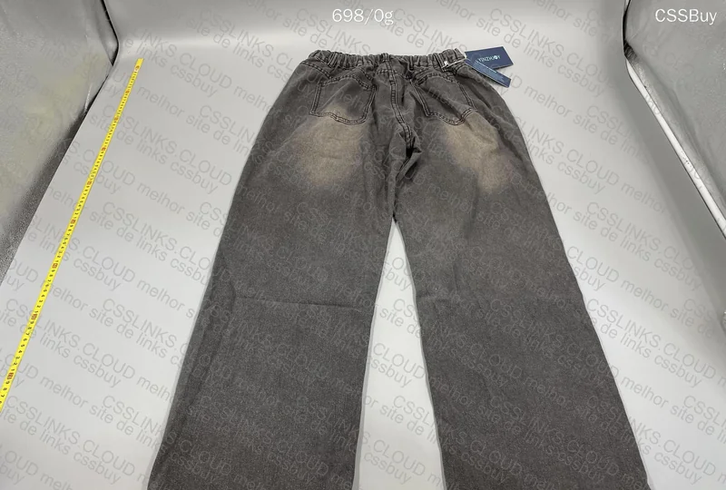 Gray Jeans Pants 2