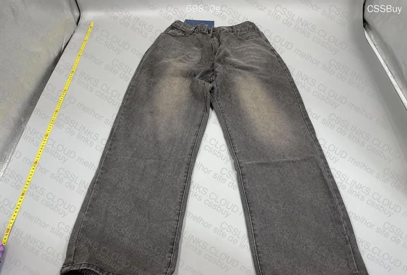 Gray Jeans Pants 4