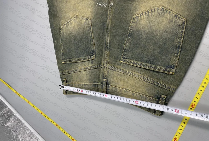Jeans Pants (with measurements) 6