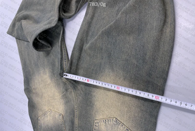 Jeans Pants (with measurements) 8