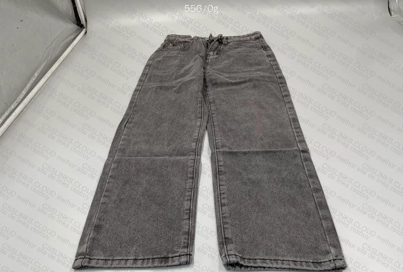 Straight Cut Jeans Pants