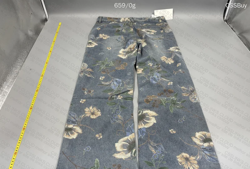 Printed Jeans 4