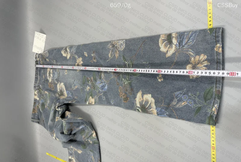 Printed Jeans 7