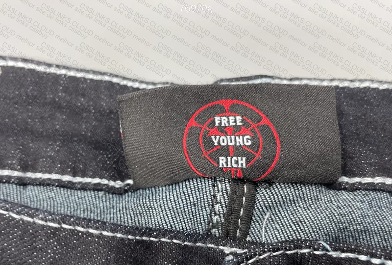 Black Flared Jeans with Questionable White Lines 4