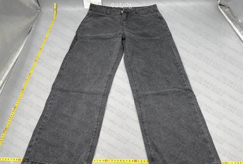 Black/Gray Jeans - 45¥