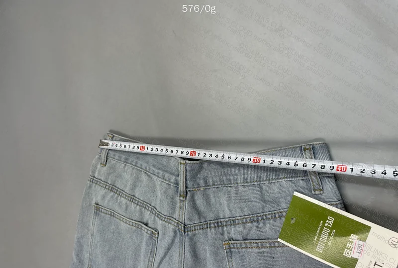 Straight Leg Jeans (with measurements) 2