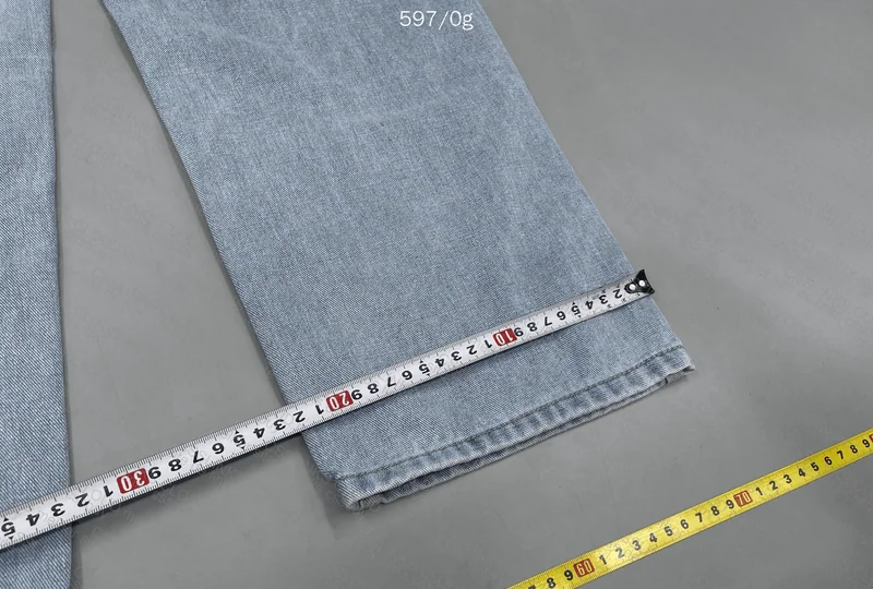 Straight Leg Jeans (with measurements) 3