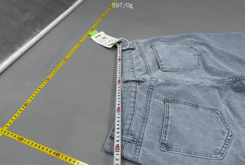 Straight Leg Jeans (with measurements) 7