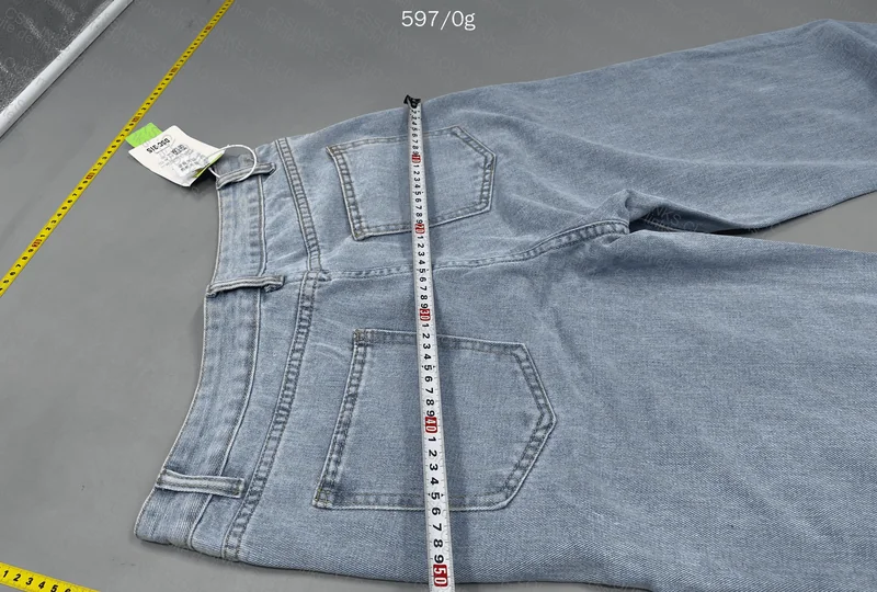 Straight Leg Jeans (with measurements) 8