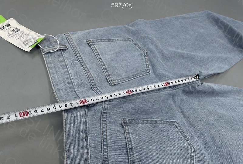 Straight Leg Jeans (with measurements) 9