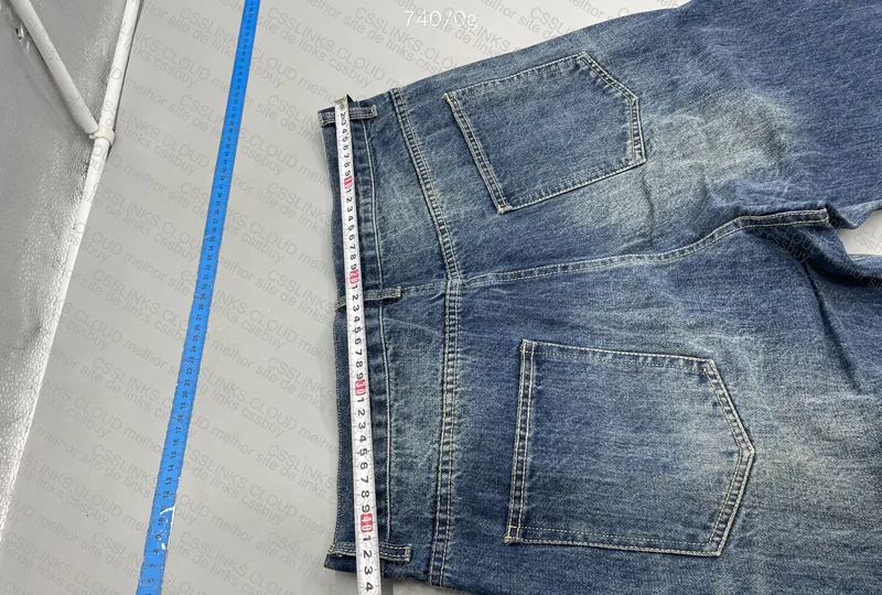 Straight Leg Jeans (with measurements) 4