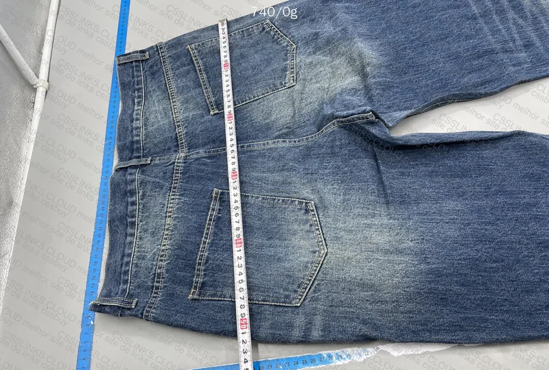 Straight Leg Jeans (with measurements) 5
