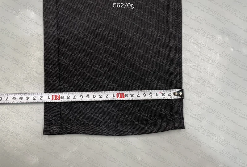 Straight Leg Jeans (with measurements) 6