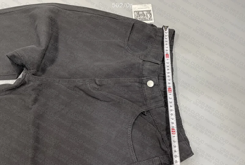 Straight Leg Jeans (with measurements) 7