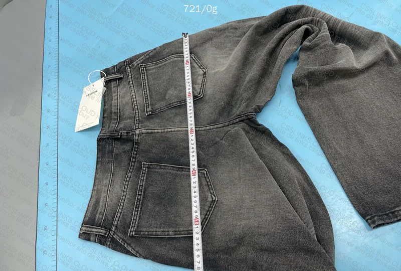 Straight Leg Jeans with Measurements 5