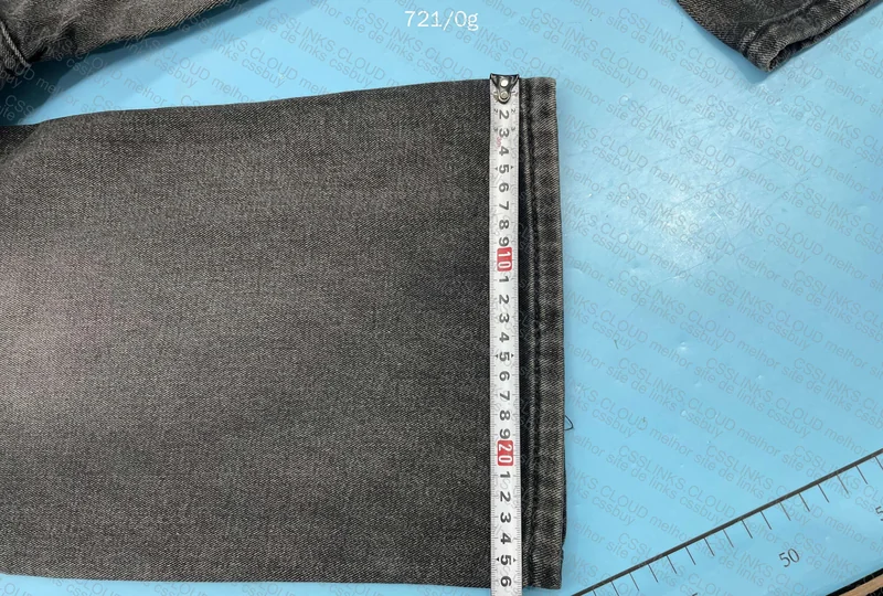 Straight Leg Jeans with Measurements 7