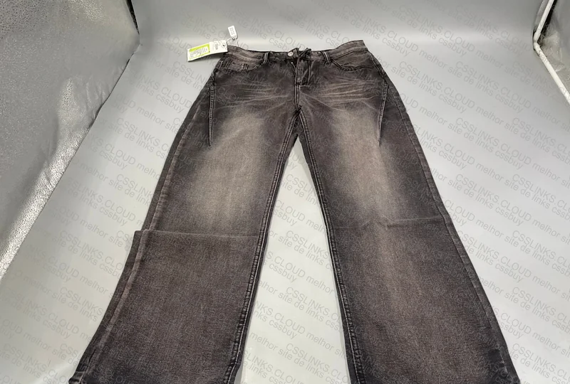 Black Straight Leg Jeans
