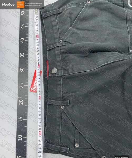 Calca jeans Supreme Reflective Double Knee Pant 2