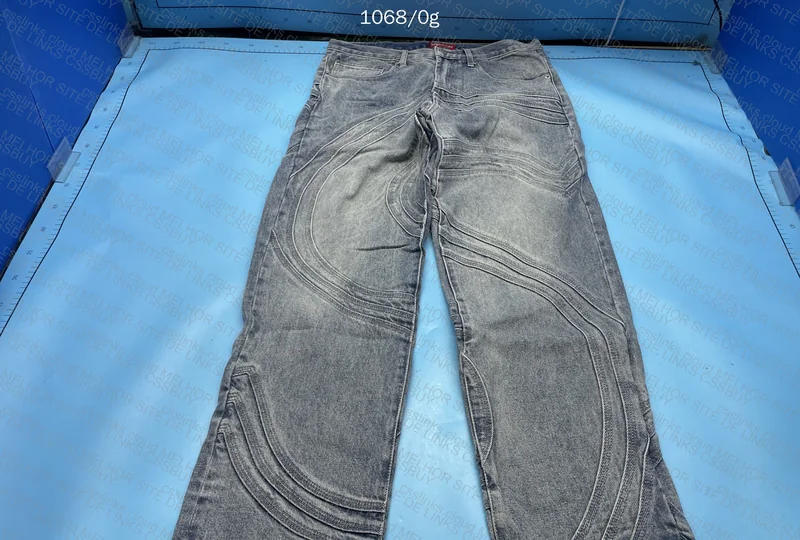 Supreme 'S Logo' Jeans Pants 4