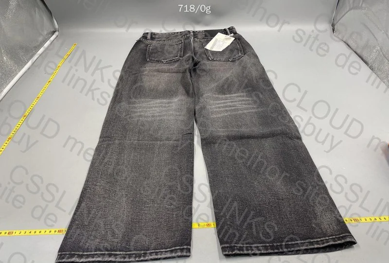 Wide Leg Jeans Pants