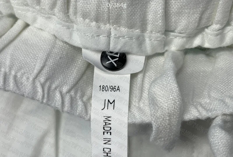 Linen Pants with Measurements 4