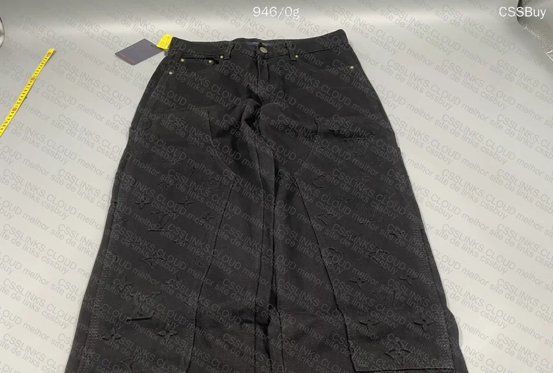 Louis Vuitton LV Carpenter Black Pants 2