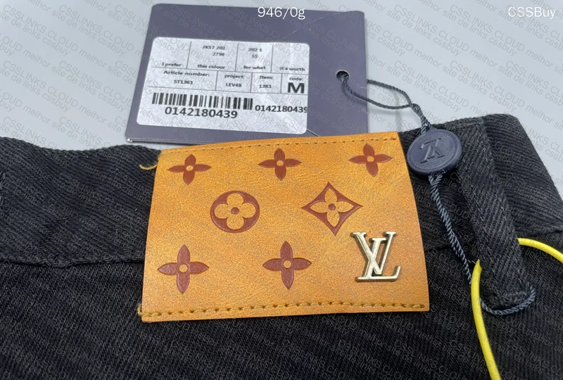 Louis Vuitton LV Carpenter Black Pants 4