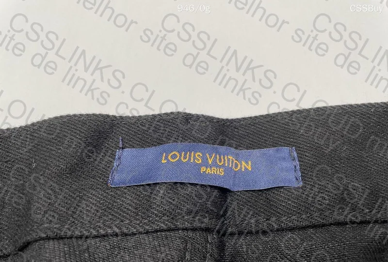Louis Vuitton LV Carpenter Black Pants 5
