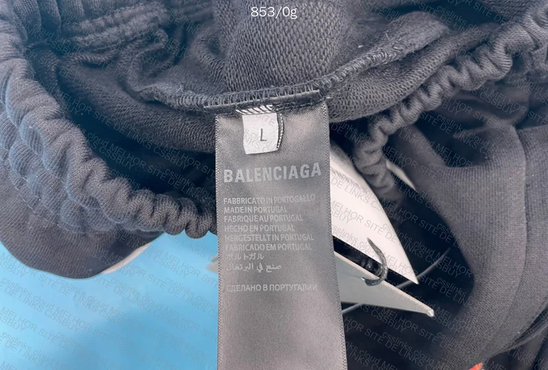 Balenciaga Soccer Sweatpants - Black 4