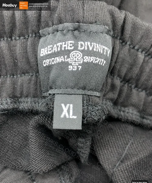 Calça moletom Breathedivinity 3