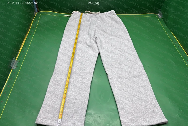 Gray Sweatpants (With Measurements)