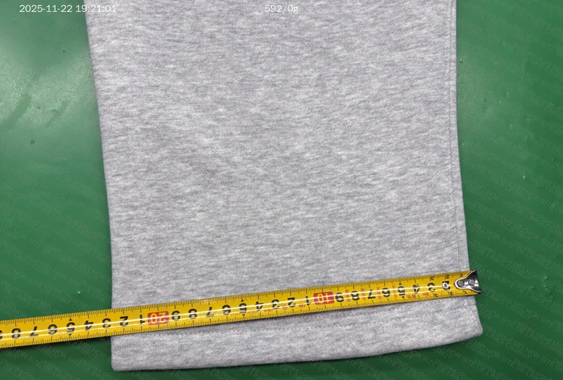 Gray Sweatpants (With Measurements) 2
