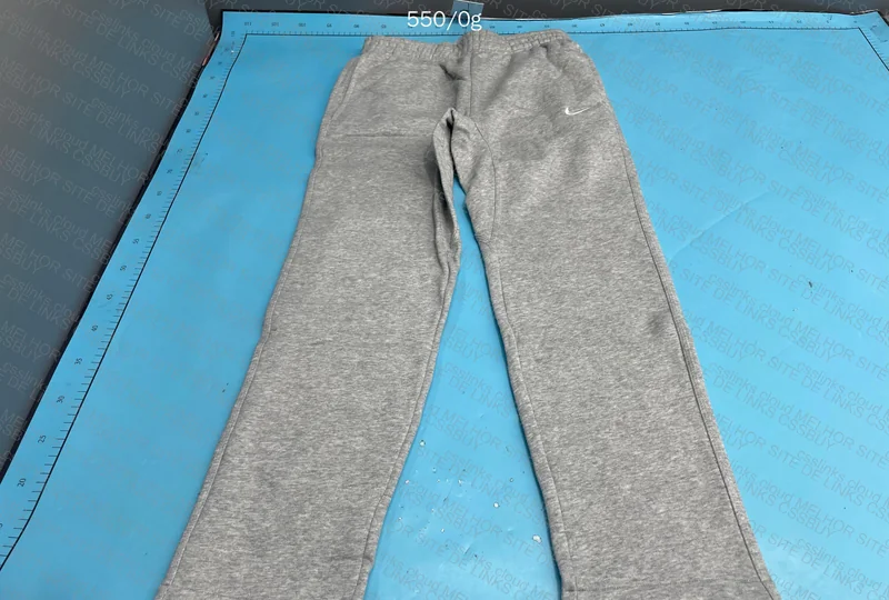 Gray Nike Solo Swoosh Pants 2