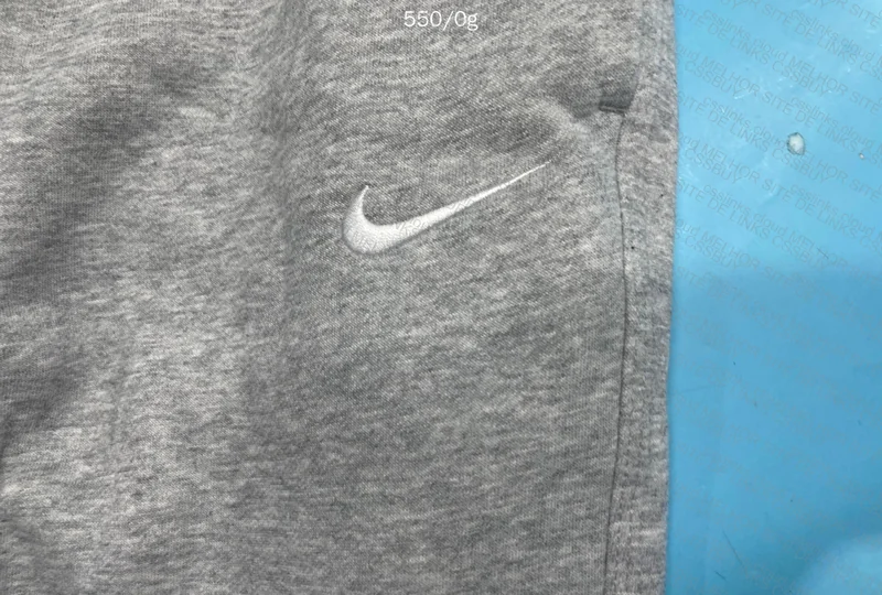 Gray Nike Solo Swoosh Pants 3