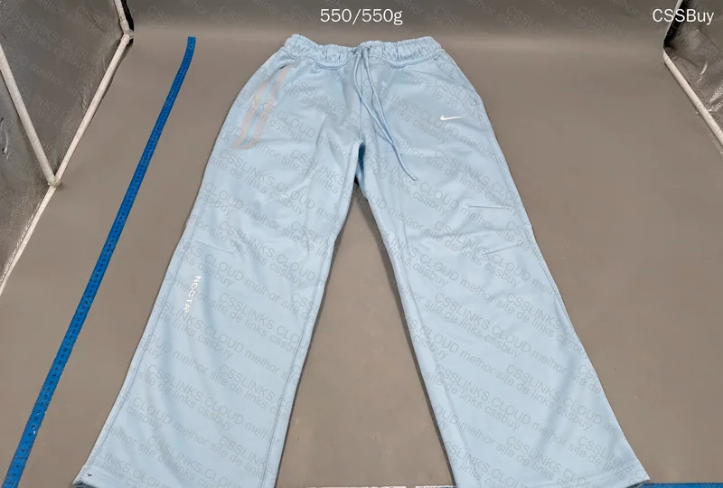 Nike x Nocta Tech Fleece Pants (Baby Blue) 2