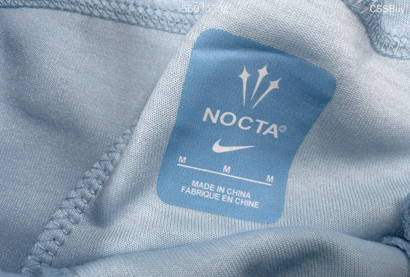 Nike x Nocta Tech Fleece Pants (Baby Blue) 3