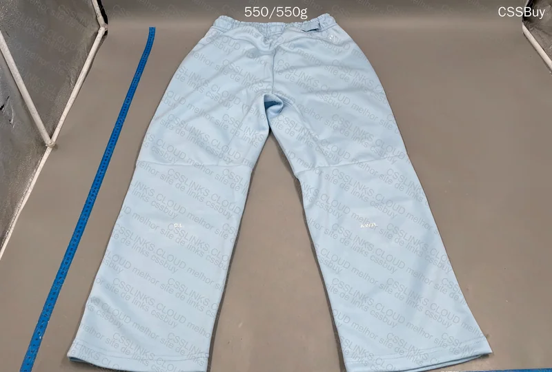 Nike x Nocta Tech Fleece Pants (Baby Blue) 4