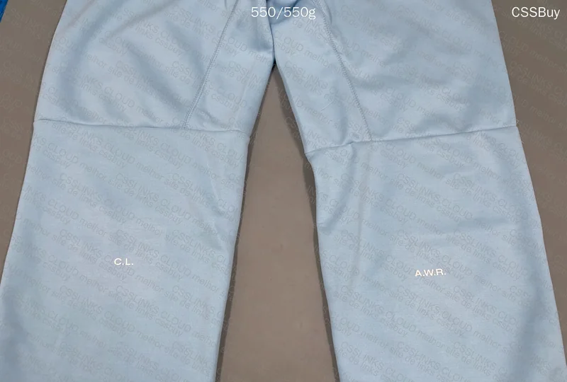 Nike x Nocta Tech Fleece Pants (Baby Blue) 6
