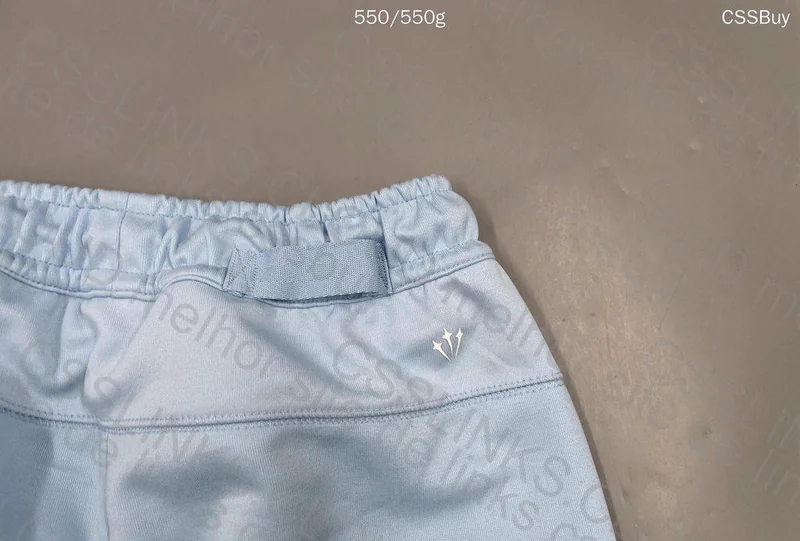 Nike x Nocta Tech Fleece Pants (Baby Blue) 7