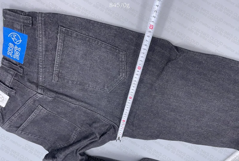 Black Polar Big Boy Pants with Measurements 5