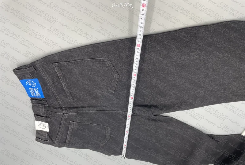 Black Polar Big Boy Pants with Measurements 9