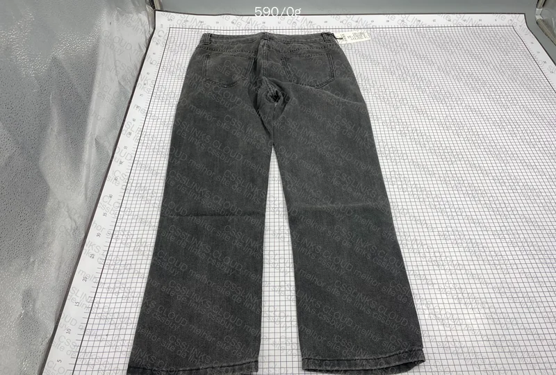 Stonewashed Black Pants 5