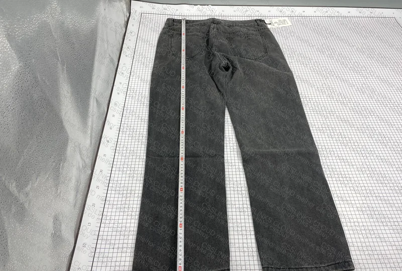 Stonewashed Black Pants 6