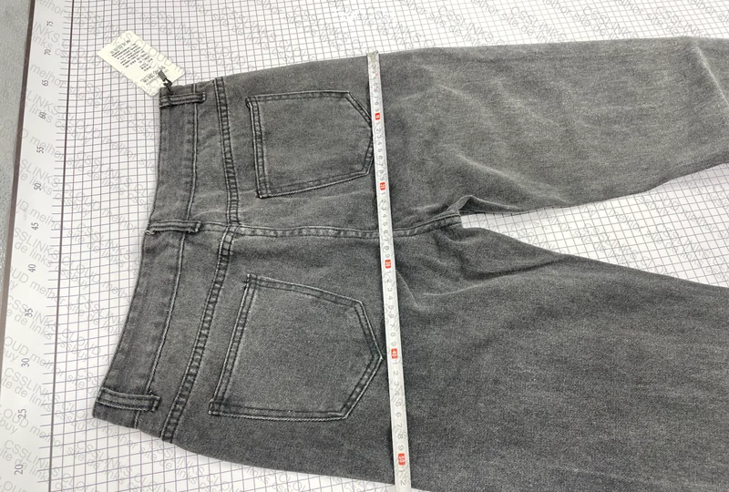 Stonewashed Black Pants 7