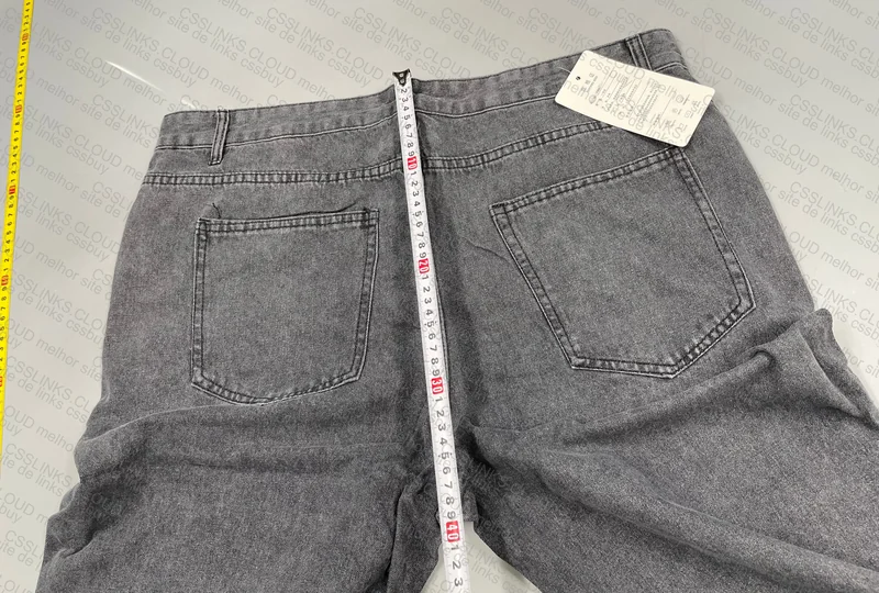 Black Wide Baggy Pants 35y + Measurements 6