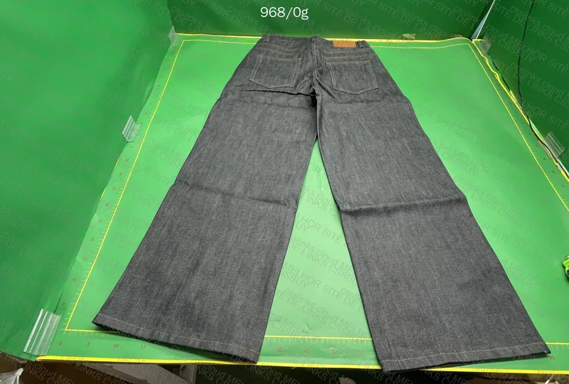 Raw Denim Pants 3