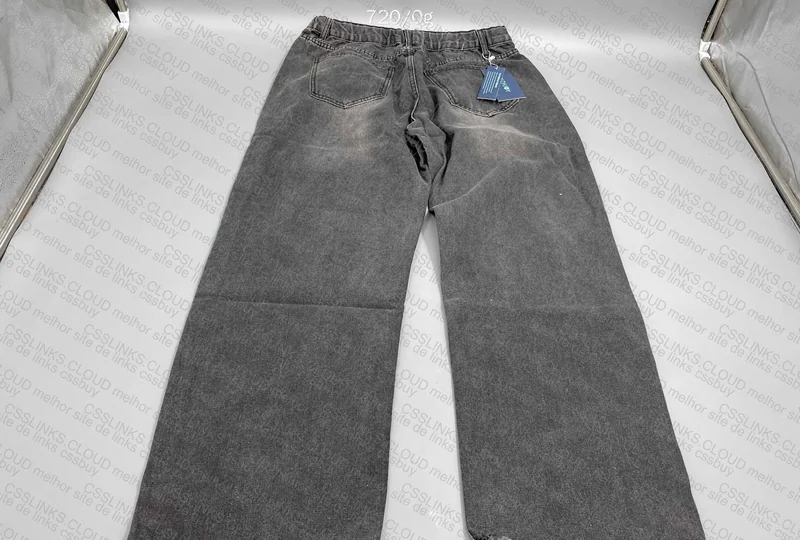 Straight Pants 60y - With Measurements 2