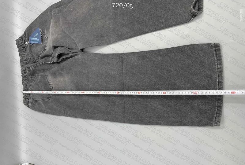 Straight Pants 60y - With Measurements 3