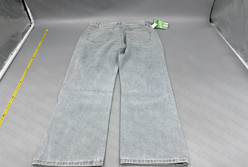 Light Blue Straight Pants 3